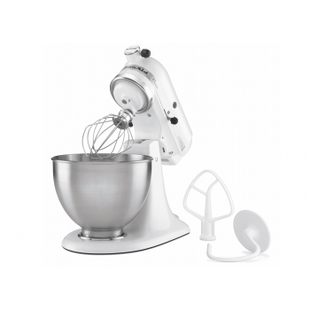 Robot kuchenny KitchenAid 5K45SSEWH, biały, 4,28L Bartscher | A150067