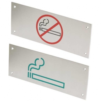Tabliczka informacyjna na drzwi zakaz palenia