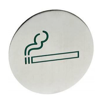 Tabliczka informacyjna na drzwi dla palących - duża