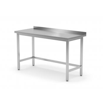 Stół przyścienny wzmocniony bez półki 1400x700x850mm POLGAST
