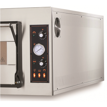 Piec elektryczny piekarniczy modułowy szamotowy z podwyższaną komorą | 4x600x400 | TR6H | Resto Quality