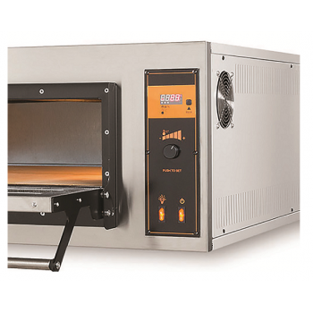 Piec elektryczny piekarniczy modułowy szamotowy z podwyższaną komorą | 4x600x400 | TRD6H | Resto Quality