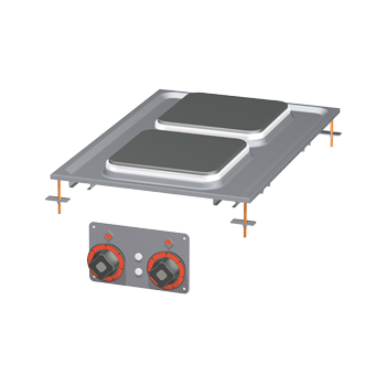 PCQD - 64 ET ﻿Kuchnia stołowa elektryczna RM GASTRO | 00016713