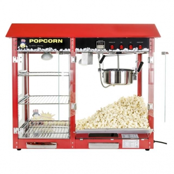 Maszyna do popcornu z witryną grzewczą