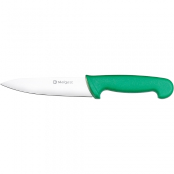 Nóż kuchenny L 220 mm zielony STALGAST