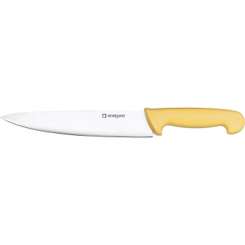 Nóż kuchenny L 220 mm żółty STALGAST