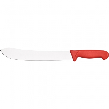 Nóż masarski L 300 mm czerwony STALGAST