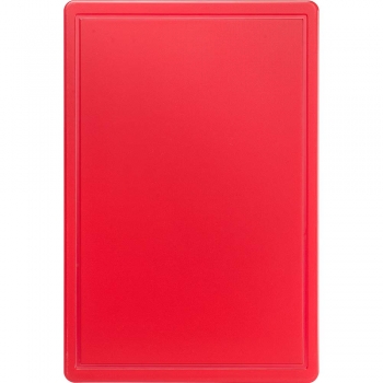 Deska do krojenia 600x400x18 mm czerwona STALGAST