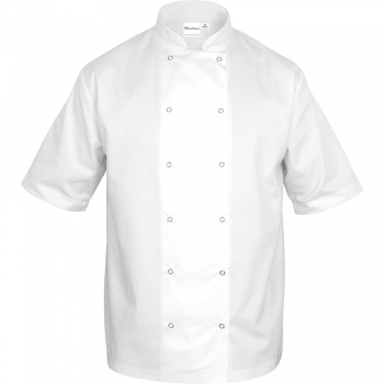 Bluza kucharska biała krótki rękaw XL unisex STALGAST